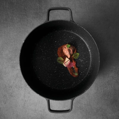 BergHOFF GEM 9Pc Nonstick Cookware Set, Black 8 BergHOFF GEM 9Pc Nonstick Cookware Set, Black - Image 8