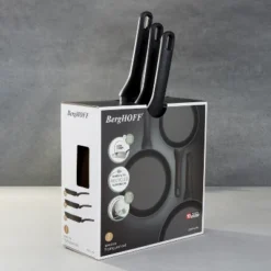 BergHOFF Helix 3Pc Nonstick Ceramic Frying Pan Set, Recycled Aluminum, Black 12 BergHOFF Helix 3Pc Nonstick Ceramic Frying Pan Set, Recycled Aluminum, Black -BergHOFF Store GUEST 02260355 4abc 4eb1 a64c 6fcd09b98404