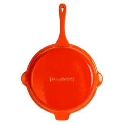 BergHOFF Neo 10" Cast Iron Fry Pan, Orange -BergHOFF Store GUEST 047c847b 9c71 43cb bd89 37b75e711584