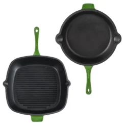 BergHOFF Neo 2Pc Cast Iron Cookware Set, 10" Fry Pan & 11" Grill Pan 30 BergHOFF Neo 2Pc Cast Iron Cookware Set, 10" Fry Pan & 11" Grill Pan -BergHOFF Store GUEST 07195b56 5b0d 423e a36f 1d716fb5857d