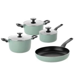 BergHOFF Sage And Slate Non-stick Aluminum 7Pc Cookware Set With Glass Lid -BergHOFF Store GUEST 0ae2ab35 f44f 4368 9625 9205338638d6
