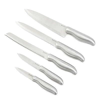 BergHOFF Entity Stainless Steel 6Pc Knife Block Set 6 BergHOFF Entity Stainless Steel 6Pc Knife Block Set - Image 6