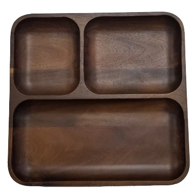 BergHOFF Acacia Serving Trays, Brown 3 BergHOFF Acacia Serving Trays, Brown - Image 3