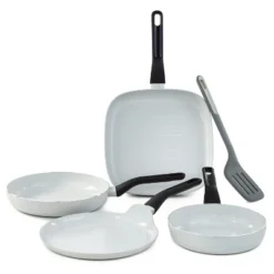 BergHOFF Leo Glints Nonstick Ceramic Cookware Set, Recycled Aluminum -BergHOFF Store GUEST 1023a8f2 c226 4770 b235 06f6ee83c1f3