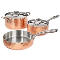 BergHOFF Vintage 5pc Tri-Ply Copper Cookware Set With Lids -BergHOFF Store GUEST 1696acc2 6878 4ed5 881f e65e831e5b1b