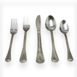 BergHOFF Matte 20Pc 18/10 Stainless Steel Flatware Set, Service For 4 -BergHOFF Store GUEST 1963d4bd fe9a 4cad 8b93 8374b191df5e