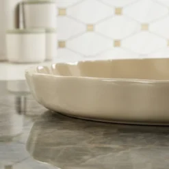 BergHOFF Balance Stone Rippled Pie Dish 11", 1.59qt., Moonbeam 12 BergHOFF Balance Stone Rippled Pie Dish 11", 1.59qt., Moonbeam -BergHOFF Store GUEST 19ed42c1 e710 49ea b874 1c235f9a2bab 1