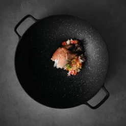 BergHOFF GEM Non-stick 12.5" Chinese Wok 5.7Qt., Black, Glass Lid 6 BergHOFF GEM Non-stick 12.5" Chinese Wok 5.7Qt., Black, Glass Lid -BergHOFF Store GUEST 1bf2bbea 6a1b 4db1 a29b bb68d0e45398