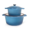 BergHOFF Neo 4Pc Cast Iron Set: 3qt. Covered Dutch Oven & 7qt. Covered Stockpot -BergHOFF Store GUEST 1eb49751 ec32 4238 aaae 495da46791cd