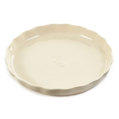 BergHOFF Balance Stone Rippled Pie Dish 11", 1.59qt., Moonbeam 9 BergHOFF Balance Stone Rippled Pie Dish 11", 1.59qt., Moonbeam - Image 9