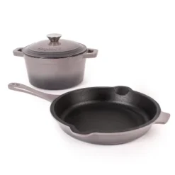 BergHOFF Neo 3Pc Cast Iron Cookware Set, 3qt. Covered Dutch Oven & 10" Fry Pan -BergHOFF Store GUEST 203007bc 48d1 4698 aee9 92e71f6cb4ca