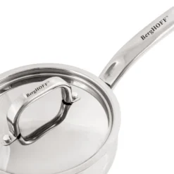 BergHOFF Belly Shape 18/10 Stainless Steel Sauce Pan With Stainless Steel Lid -BergHOFF Store GUEST 2176f55a 050b 43a5 bdc4 08672316a1b9