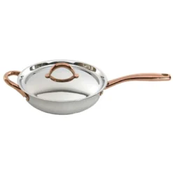 BergHOFF Ouro Gold 11Pc 18/10 Stainless Steel Cookware Set, Rose Gold Handles, Metal Lids -BergHOFF Store GUEST 2b06e91d bdd6 4506 81f2 361b12652e60