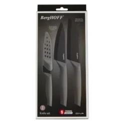 BergHOFF Vector 3Pc Nonstick Ceramic Knife Set -BergHOFF Store GUEST 2ce694c6 ff07 4a42 b52b 6b44e2996287