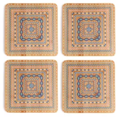 BergHOFF Bamboo Multi-Colored Trivet, Set Of 4 -BergHOFF Store GUEST 2cf1644b 1e09 4cce b933 d0a2f8eee5ad