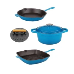 BergHOFF Neo 10Pc Cast Iron Cookware Set With Matching Lid, Oven-Safe Up To 400 Degrees 26 BergHOFF Neo 10Pc Cast Iron Cookware Set With Matching Lid, Oven-Safe Up To 400 Degrees -BergHOFF Store GUEST 2e63bfd6 d95f 4354 bcdf a598dd8c5b21