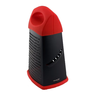 BergHOFF CooknCo 10" Non-Stick Grater, Red & Black 6 BergHOFF CooknCo 10" Non-Stick Grater, Red & Black - Image 6