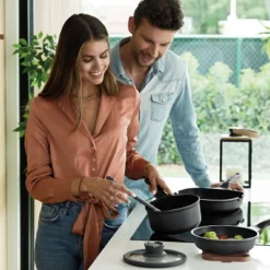 BergHOFF Leo Stone+ Non-stick Ceramic Frying Pan, Recycled Cast Aluminum 12 BergHOFF Leo Stone+ Non-stick Ceramic Frying Pan, Recycled Cast Aluminum -BergHOFF Store GUEST 2ec20f14 c89c 414c be50 59b28cf37957