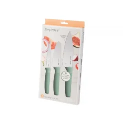 BergHOFF Forest Stainless Steel 3Pc Specialty Knife Set, Recycled Material -BergHOFF Store GUEST 328b7324 ab4c 467f ae58 bf9583175c77