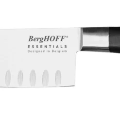 BergHOFF Gourmet 7" Stainless Steel Scalloped Santoku Knife