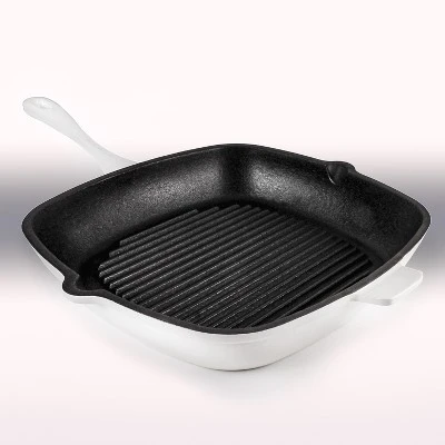 BergHOFF Neo 2Pc Cast Iron Cookware Set, 10" Fry Pan & 11" Grill Pan 2 BergHOFF Neo 2Pc Cast Iron Cookware Set, 10" Fry Pan & 11" Grill Pan - Image 2