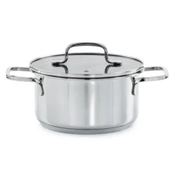 BergHOFF Helix Recycled 18/10 Stainless Steel Stockpots With Glass Lid -BergHOFF Store GUEST 35a4ca94 0eff 4904 9a8a a19718c353e3