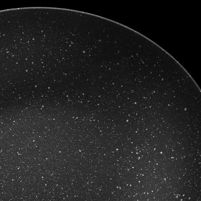 BergHOFF GEM Non-stick Stockpot, Glass Lid, Black 1 BergHOFF GEM Non-stick Stockpot, Glass Lid, Black