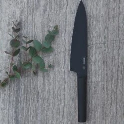 BergHOFF RON Non-stick Chef's Knife, Titanium PVD Coating, Black -BergHOFF Store GUEST 3817ba7f 75e2 4080 a494 d737b2784bdf