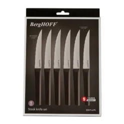 BergHOFF Matrix 6Pc Stainless Steel Steak Knife Set 4.5" -BergHOFF Store GUEST 394348b1 ffcc 4d7a 8fa5 fe7a21ec0b6c