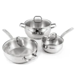 BergHOFF 12Pc 18/10 Stainless Steel Cookware Set With Glass Lid, Belly Shape 14 BergHOFF 12Pc 18/10 Stainless Steel Cookware Set With Glass Lid, Belly Shape -BergHOFF Store GUEST 3a122f43 b8aa 4f79 9836 0dba8d2b2249