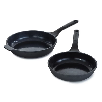 BergHOFF Leo Stone+ Non-stick Ceramic Frying Pan, Recycled Cast Aluminum 11 BergHOFF Leo Stone+ Non-stick Ceramic Frying Pan, Recycled Cast Aluminum - Image 11