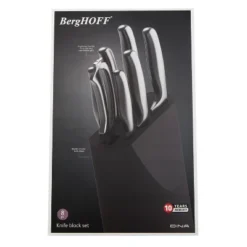 BergHOFF Frame Stainless Steel 8Pc Knife Block Set -BergHOFF Store GUEST 3b706f25 5fb3 4cc2 9bb6 9440fc20b86a