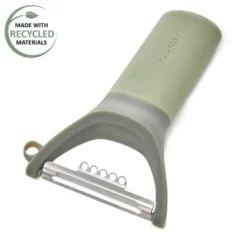 BergHOFF Balance Stainless Steel Y-Peeler With Zester 5", Recycled Material -BergHOFF Store GUEST 47e6d759 f53f 41e1 8538 7ac85f8744de