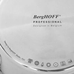 BergHOFF Professional Tri-Ply 18/10 Stainless Steel Stockpot With Stainless Steel Lid -BergHOFF Store GUEST 51a208e8 722d 4ddf 8a6e cb59fd36d5e8