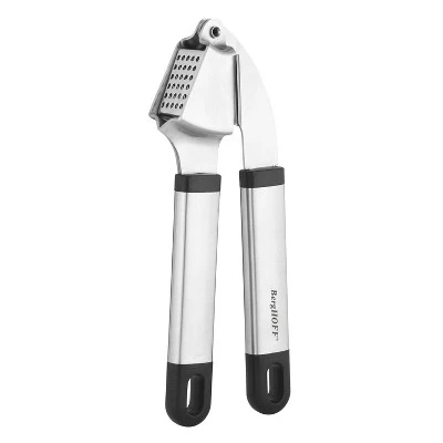 BergHOFF Essentials 7.5" Garlic Press, Stainless Steel, Hanging Loop 7 BergHOFF Essentials 7.5" Garlic Press, Stainless Steel, Hanging Loop - Image 7