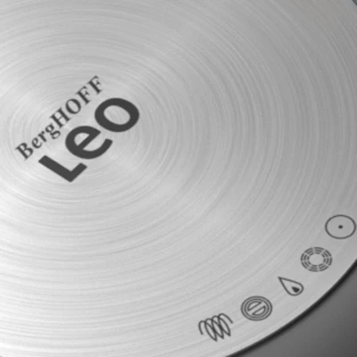 BergHOFF Leo Non-Stick Grill Pan, Grey 2 BergHOFF Leo Non-Stick Grill Pan, Grey - Image 2