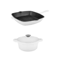 BergHOFF Neo 3Pc Cast Iron Cookware Set, 3Qt Covered Dutch Oven & 11" Grill Pan -BergHOFF Store GUEST 55a94e0e 49f2 4194 9866 af5a629b7ab7