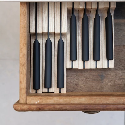 BergHOFF RON Non-stick Bread Knife, Titanium PVD Coating, Black 4 BergHOFF RON Non-stick Bread Knife, Titanium PVD Coating, Black - Image 4