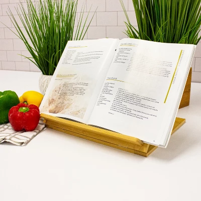 BergHOFF Bamboo Adjustable Bookstand, Great For Cook Book And Tablet 6 BergHOFF Bamboo Adjustable Bookstand, Great For Cook Book And Tablet - Image 6
