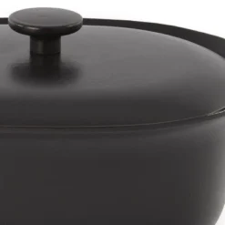 BergHOFF Ron Cast Iron Enameled 11" Oval Dutch Oven 5.5qt., Matching Lid -BergHOFF Store GUEST 5e2e5516 fbf9 4737 96e7 7bf22728086f