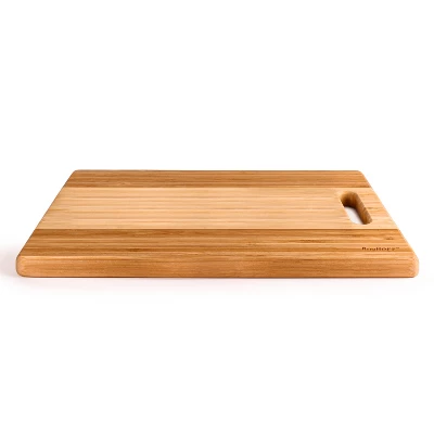 BergHOFF Bamboo Rectangle Cutting Board, Two-tone With Handle, 14.2"x8.7"x0.7" 5 BergHOFF Bamboo Rectangle Cutting Board, Two-tone With Handle, 14.2"x8.7"x0.7" - Image 5