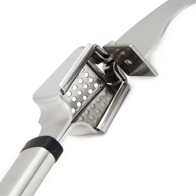 BergHOFF Essentials 7.5" Garlic Press, Stainless Steel, Hanging Loop 1 BergHOFF Essentials 7.5" Garlic Press, Stainless Steel, Hanging Loop