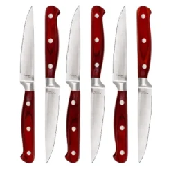 BergHOFF Pakka Stainless Steel Steak Knife Set -BergHOFF Store GUEST 62e02ccf dd62 468f b889 b076122c1803