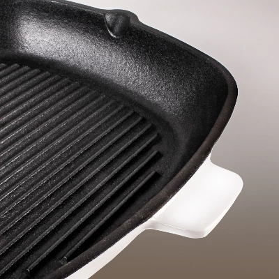 BergHOFF Neo 2Pc Cast Iron Cookware Set, 10" Fry Pan & 11" Grill Pan 8 BergHOFF Neo 2Pc Cast Iron Cookware Set, 10" Fry Pan & 11" Grill Pan - Image 8