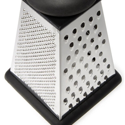 BergHOFF Essentials 9" Stainless Steel 4-Sided Square Grater 1 BergHOFF Essentials 9" Stainless Steel 4-Sided Square Grater