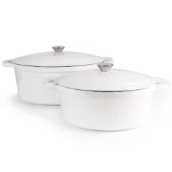 BergHOFF Neo 4Pc Cast Iron Cookware Set, 5qt. & 8qt. Oval Dutch Ovens, Matching Lids -BergHOFF Store GUEST 6b0fcee3 6034 438b 9206 aa05f1682d00