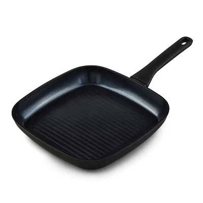 BergHOFF Helix Nonstick Ceramic Grill Pan 10.25", Recycled Aluminum, Black 6 BergHOFF Helix Nonstick Ceramic Grill Pan 10.25", Recycled Aluminum, Black - Image 6