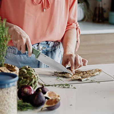 BergHOFF Forest Stainless Steel 2Pc Carving Set, Recycled Material 4 BergHOFF Forest Stainless Steel 2Pc Carving Set, Recycled Material - Image 4