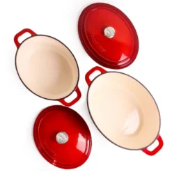 BergHOFF Neo 9Pc Cast Iron Cookware Set, Red -BergHOFF Store GUEST 73ad48f6 8ff0 4bb3 b3d4 848470104ac3