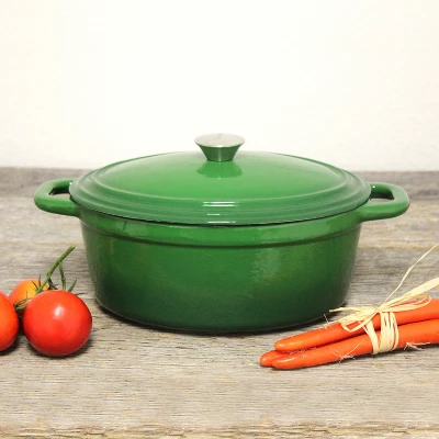 BergHOFF Neo 5Qt. Cast Iron Oval Covered Dutch Oven 2 BergHOFF Neo 5Qt. Cast Iron Oval Covered Dutch Oven - Image 2